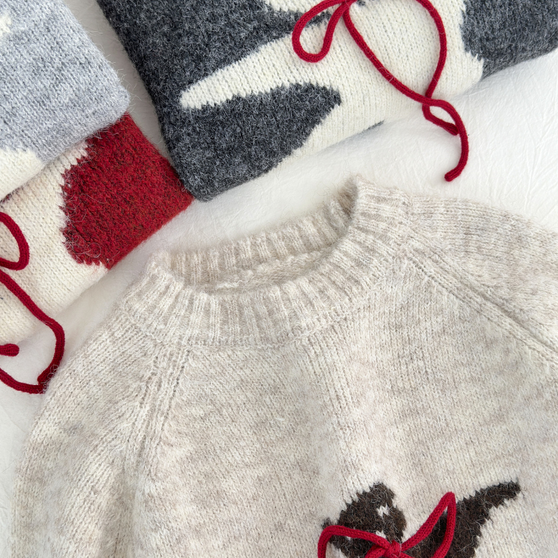 Autumn cubs tops Korean style sweater