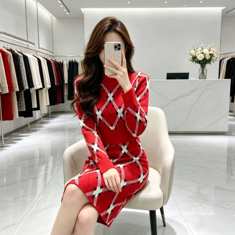 Bottoming overcoat dress for women