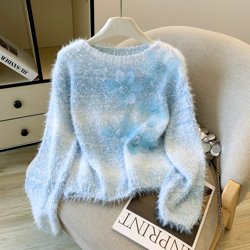 Fashion sweater beading bottoming shirt for women