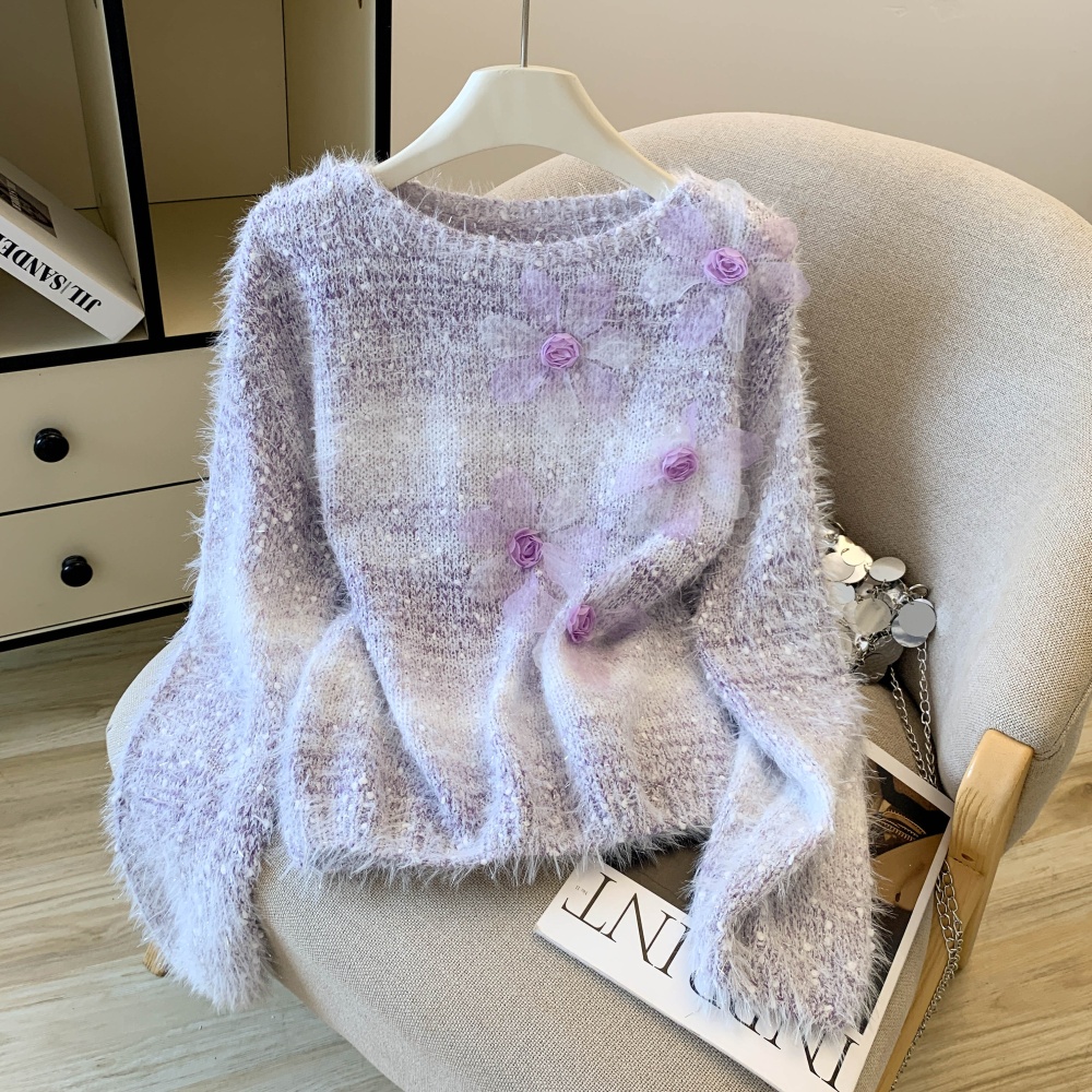 Fashion sweater beading bottoming shirt for women