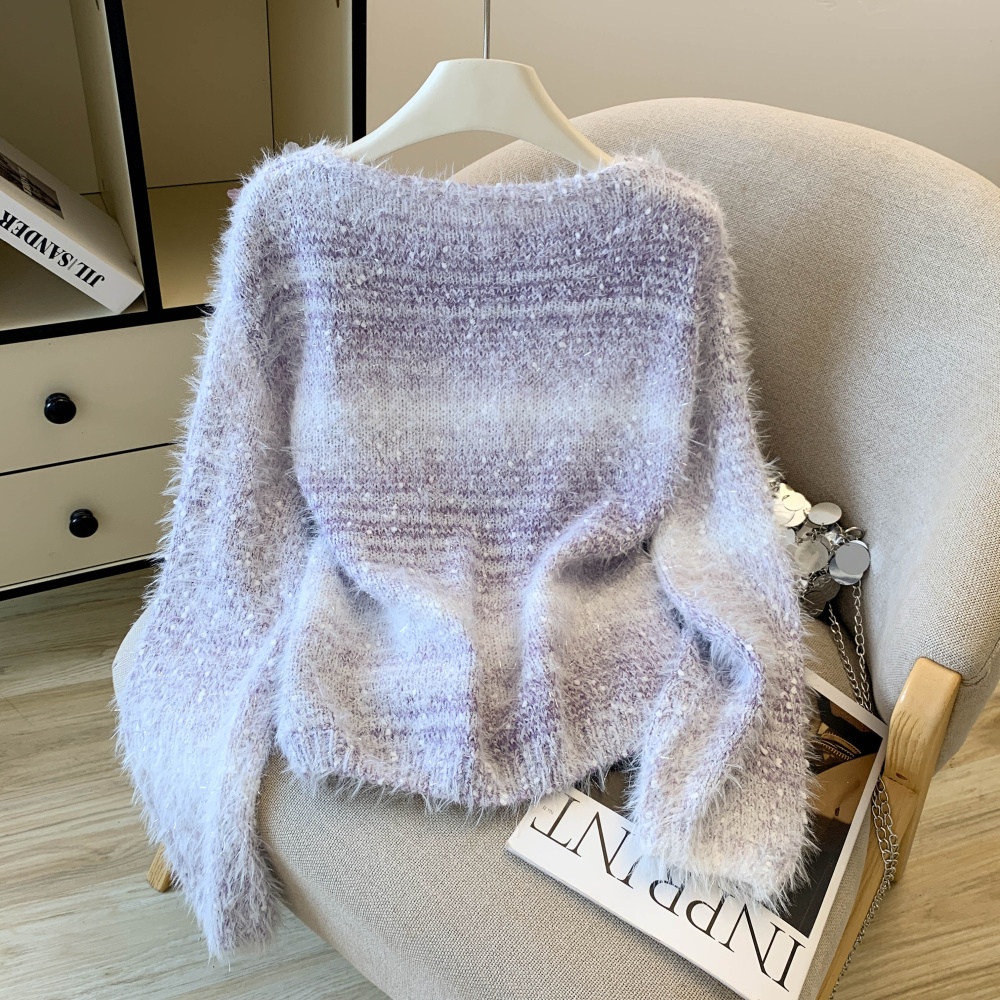 Fashion sweater beading bottoming shirt for women