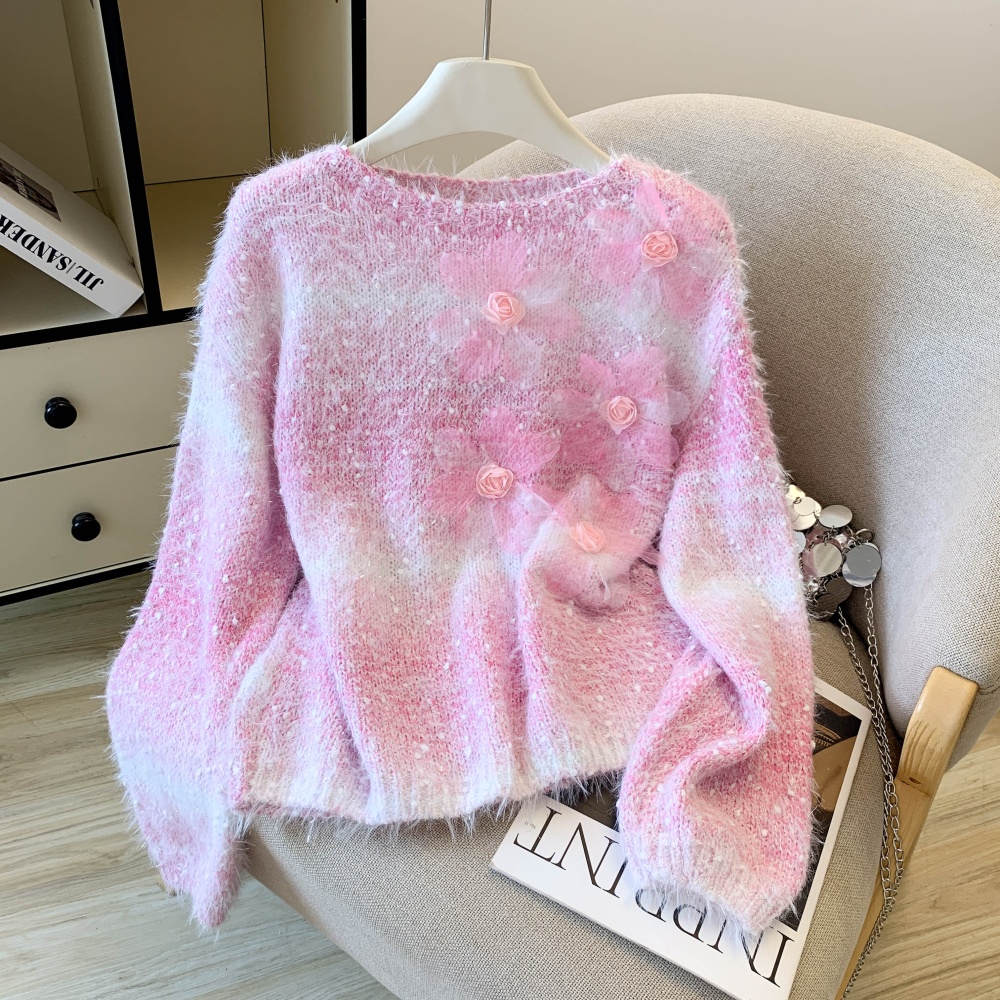 Fashion sweater beading bottoming shirt for women