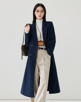 Autumn and winter woolen coat overcoat for women