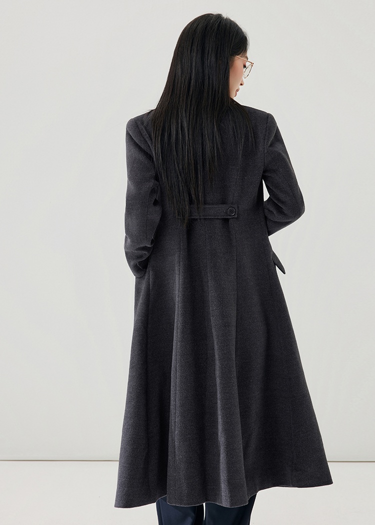 Autumn and winter woolen coat overcoat for women