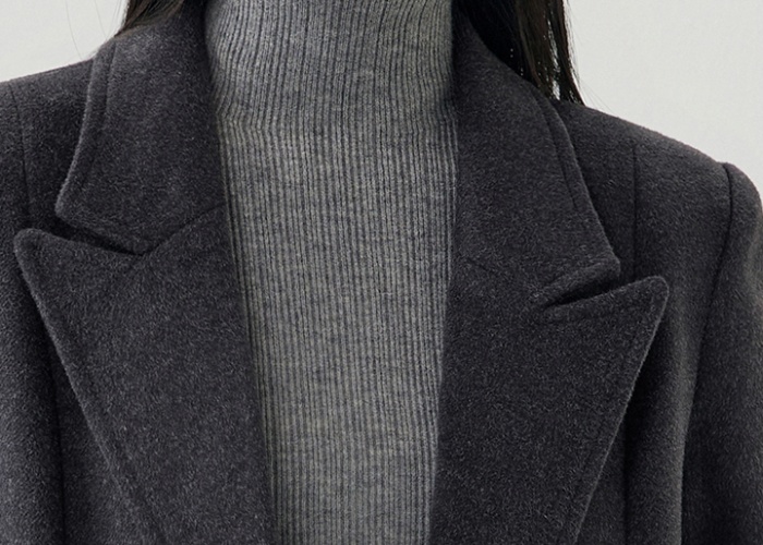 Autumn and winter woolen coat overcoat for women