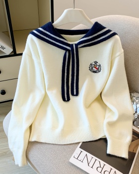 Student tops spring and autumn sweater for women