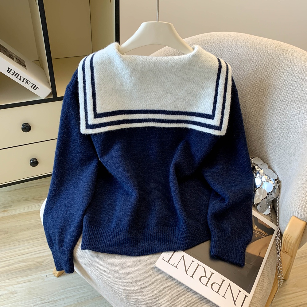 Student tops spring and autumn sweater for women