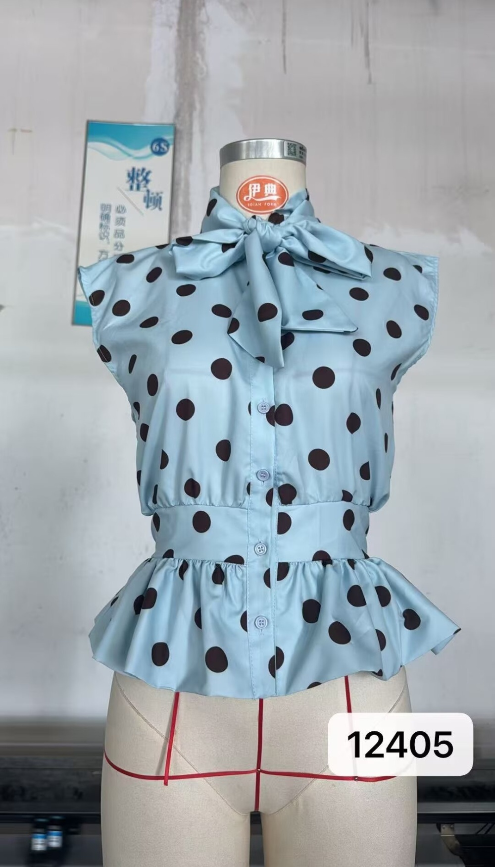 Stripe European style shirt sleeveless dress for women