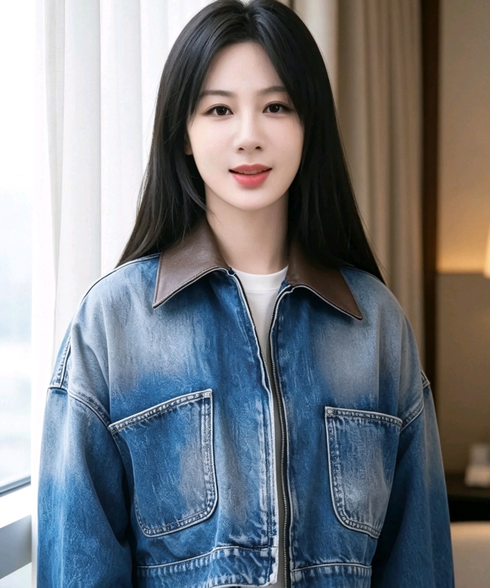 Retro loose jacket short spring and autumn tops