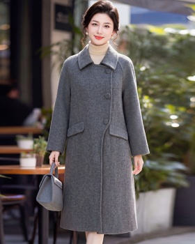 Wool Korean style overcoat winter woolen coat