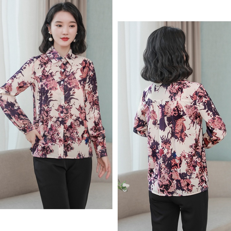 Western style show young tops long sleeve shirt for women