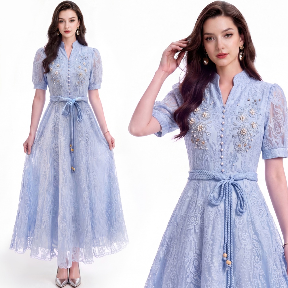 Commuting long dress temperament dress for women