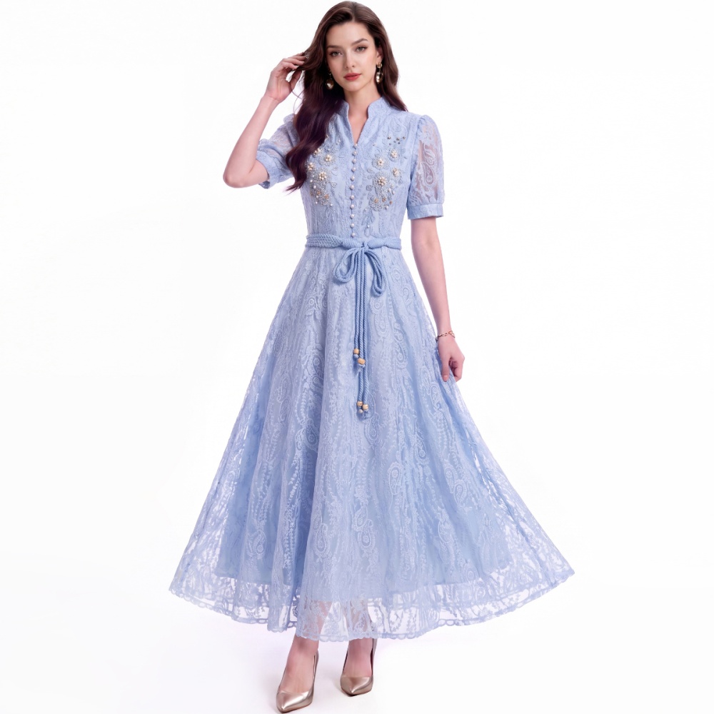 Commuting long dress temperament dress for women
