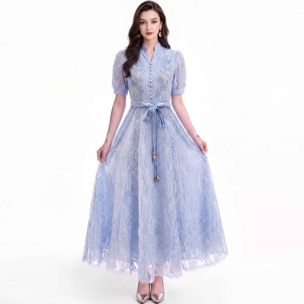 Commuting long dress temperament dress for women