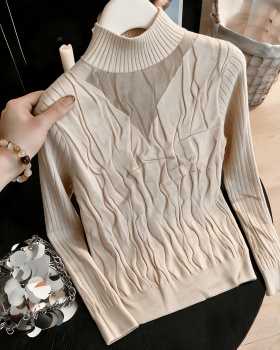 Long sleeve sweater bottoming shirt for women
