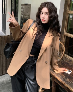 Korean style niche business suit loose spring coat