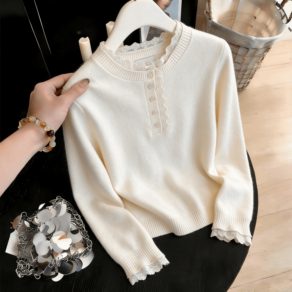 Autumn and winter long sleeve fashion knitted sweater