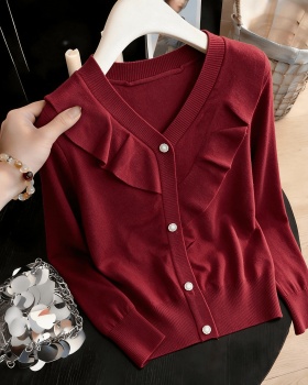 France style sweater autumn and winter tops for women