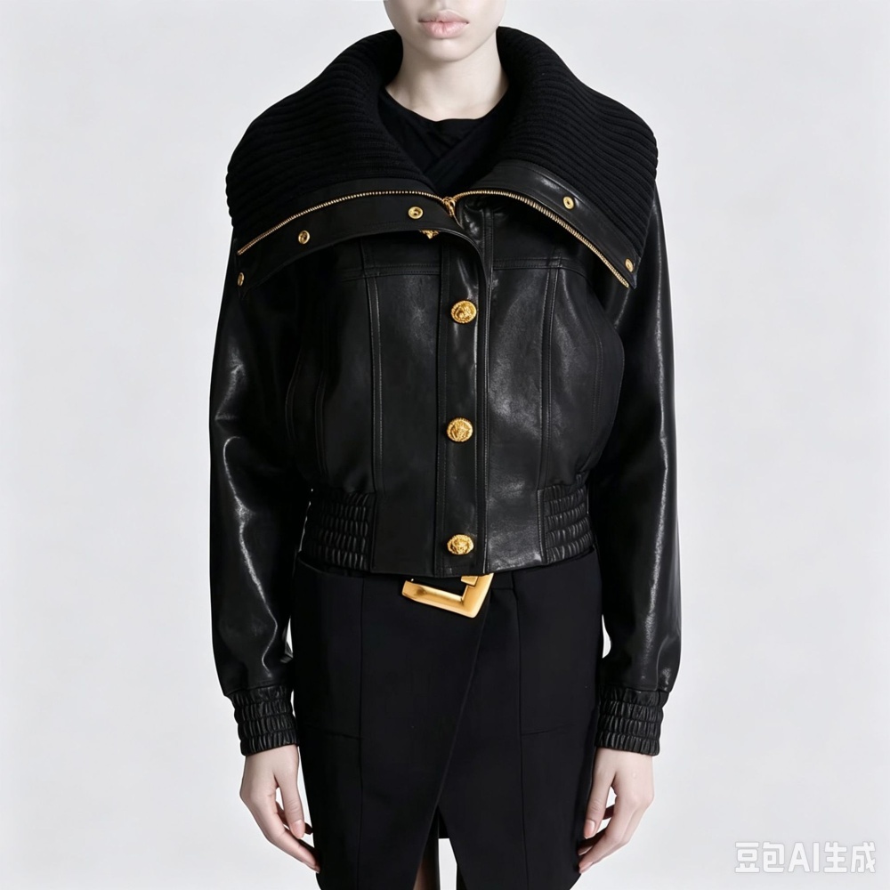 Short autumn and winter jacket European style coat