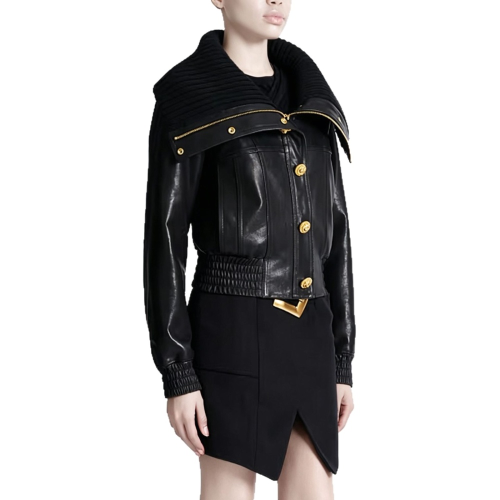Short autumn and winter jacket European style coat