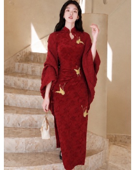 Wedding dress Chinese style evening dress for women