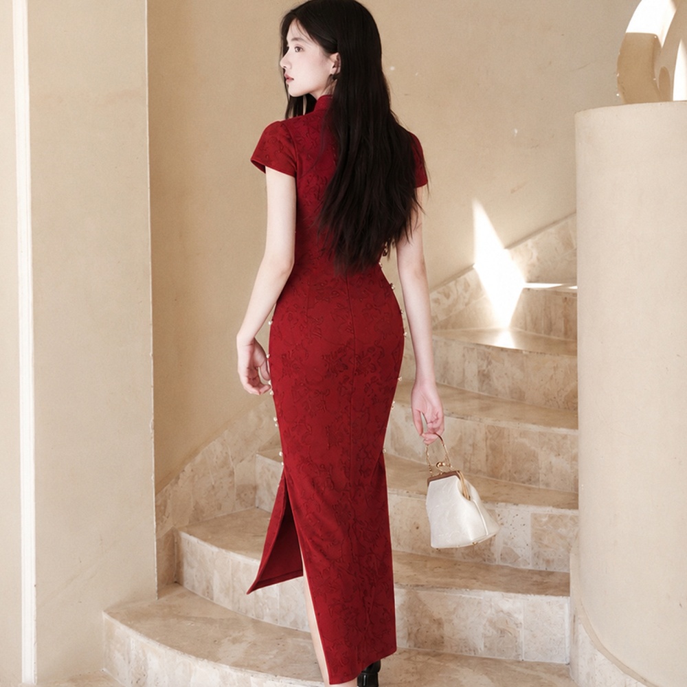 Wedding dress Chinese style evening dress for women