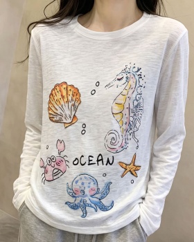Sunscreen thin smock all-match long sleeve tops for women