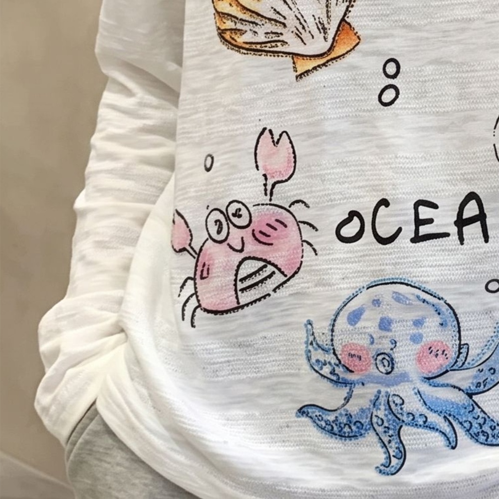 Sunscreen thin smock all-match long sleeve tops for women