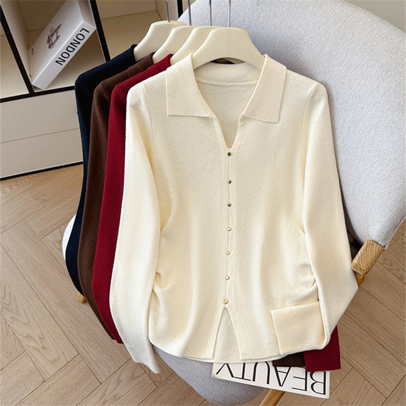 Inside the ride bottoming shirt Western style sweater
