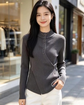 Half high collar autumn and winter sweater bottoming tops