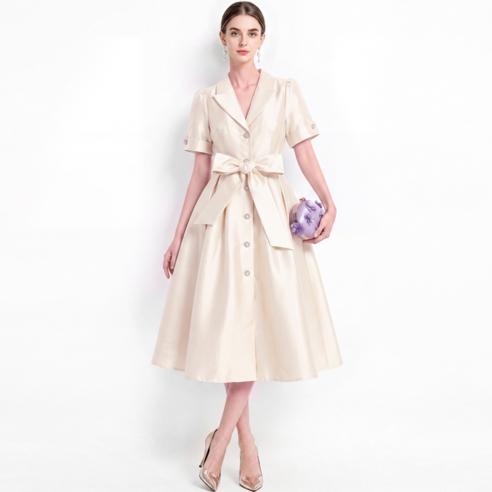 Single-breasted business suit formal dress