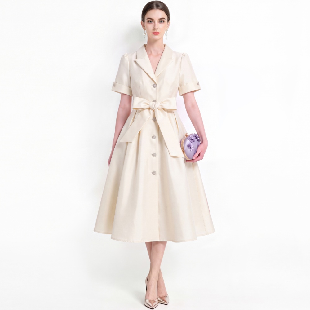 Single-breasted business suit formal dress