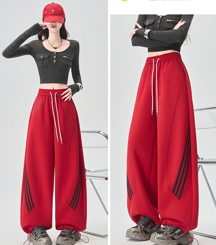 Spicegirl sweatpants American style casual pants for women