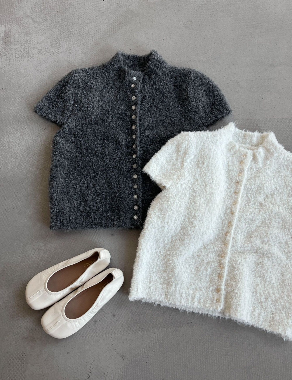 Autumn wool sweater slim short sleeve waistcoat