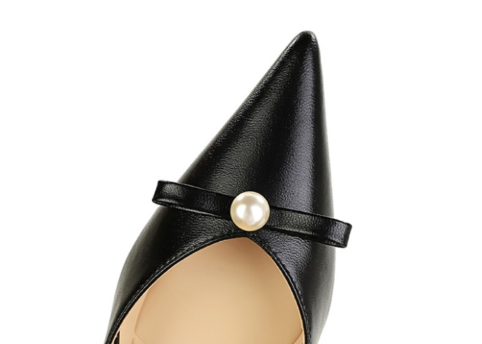 Banquet high-heeled shoes pearl shoes for women