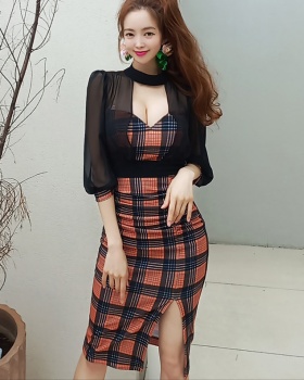Sexy autumn and winter dress Korean style T-back for women