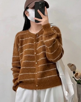 Autumn and winter coat show young cardigan for women