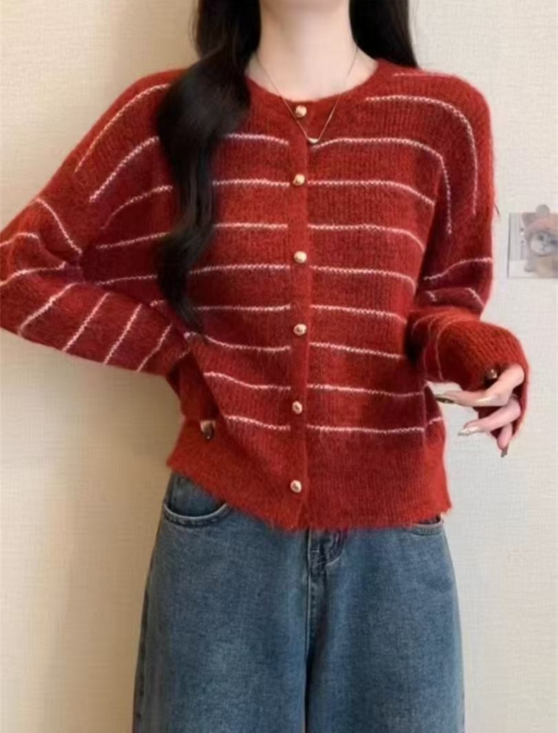 Autumn and winter coat show young cardigan for women