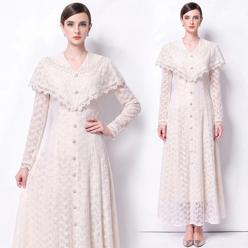 Commuting dress elegant long dress for women