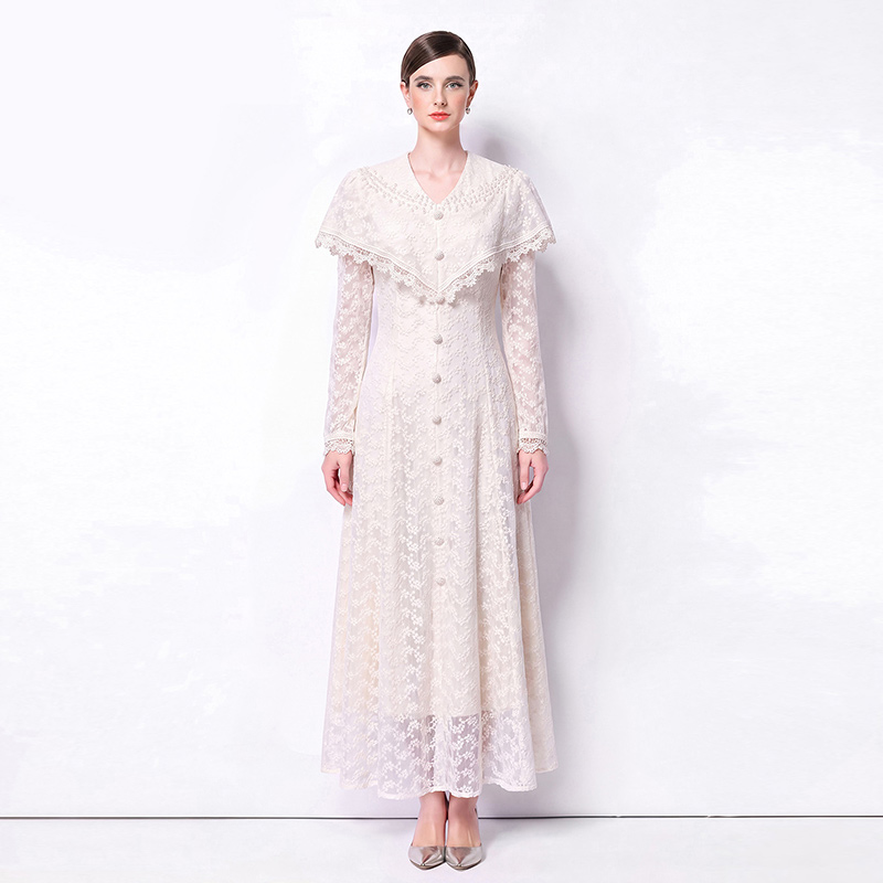 Commuting dress elegant long dress for women