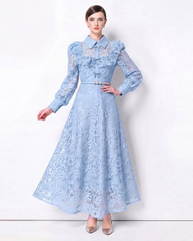 France style long dress temperament dress for women