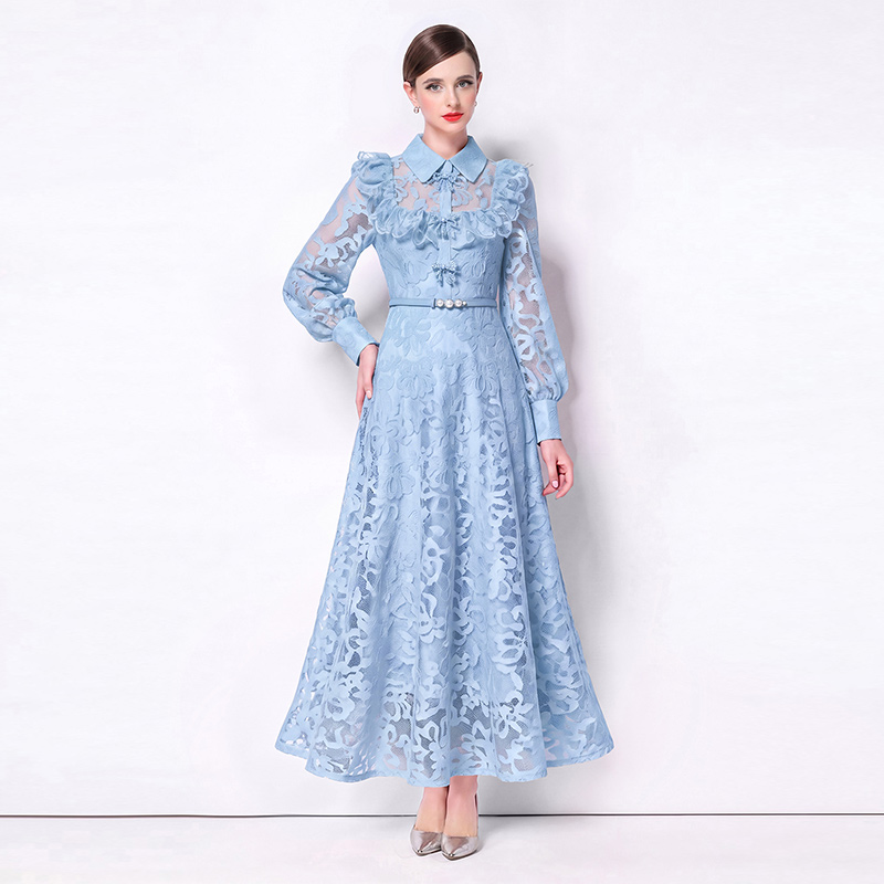 France style long dress temperament dress for women