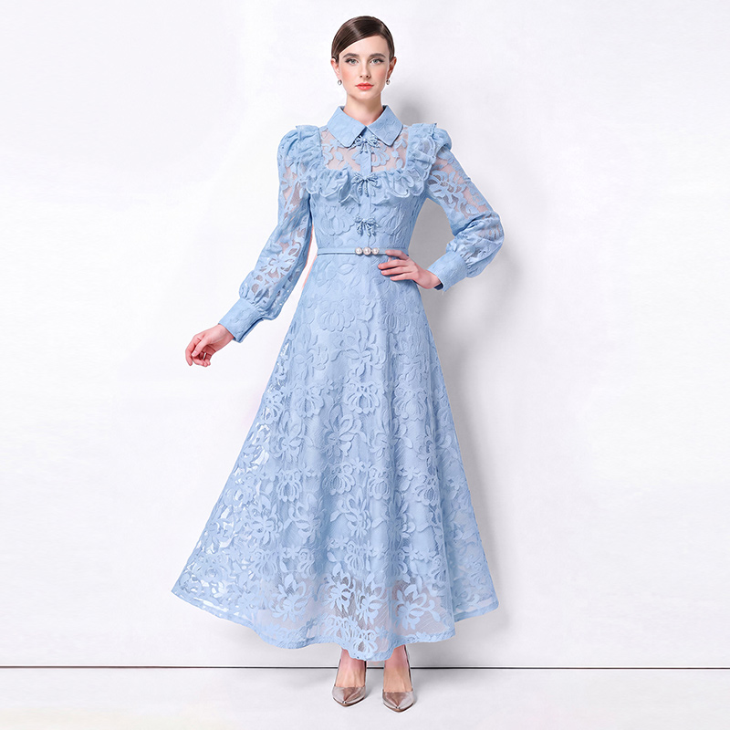 France style long dress temperament dress for women
