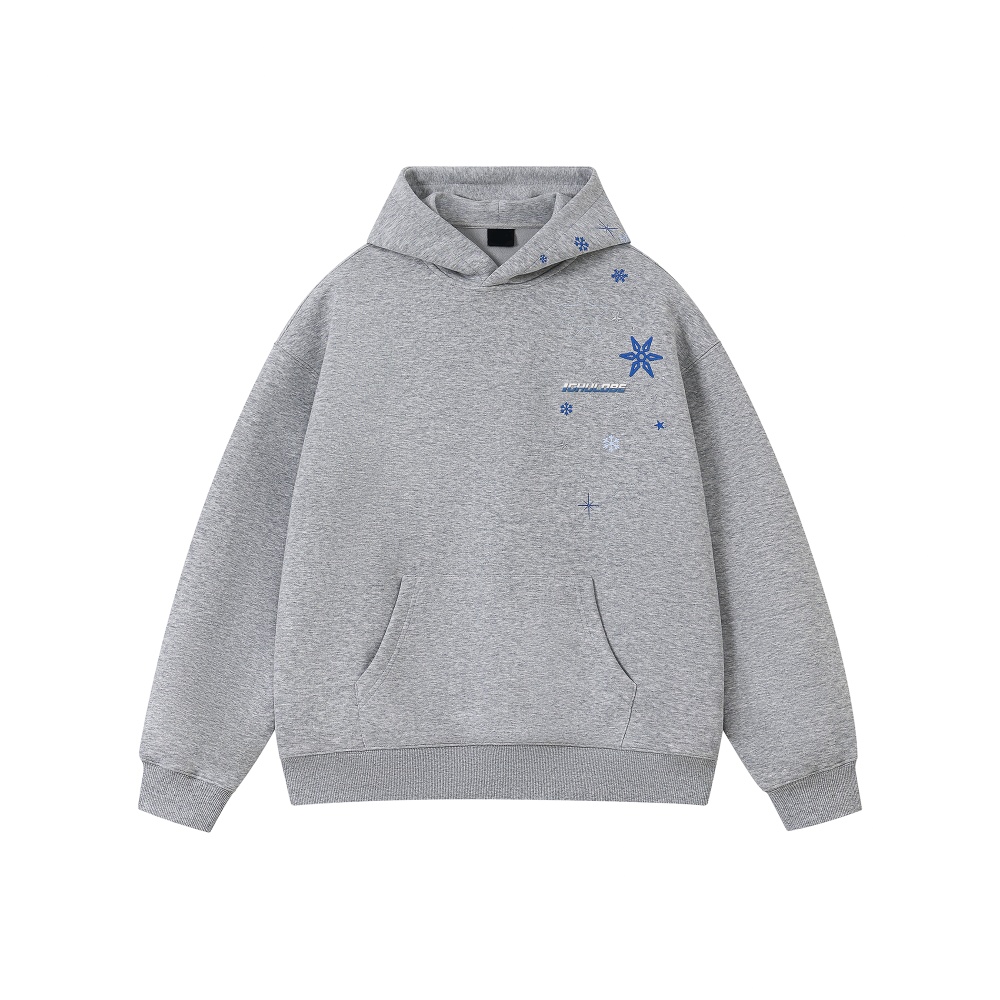 Thermal Korean style tops thick hoodie for women