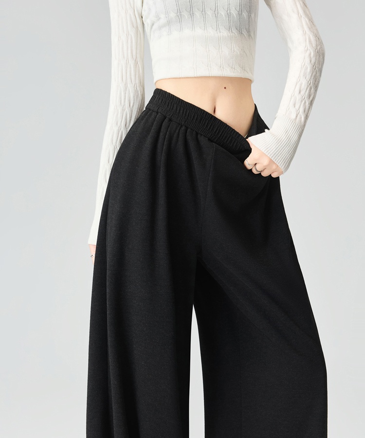 Cashmere loose casual pants slim bloomers for women