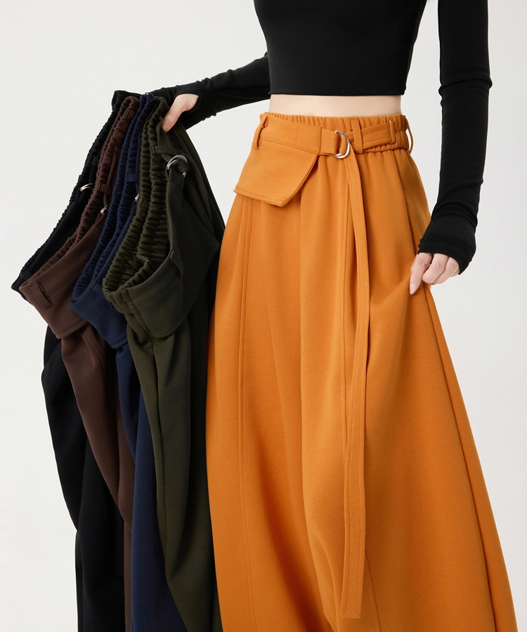 Casual autumn frenum pants high waist slim sweatpants
