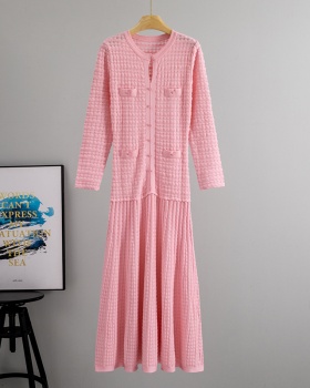 Autumn and winter fashion slim big skirt dress for women