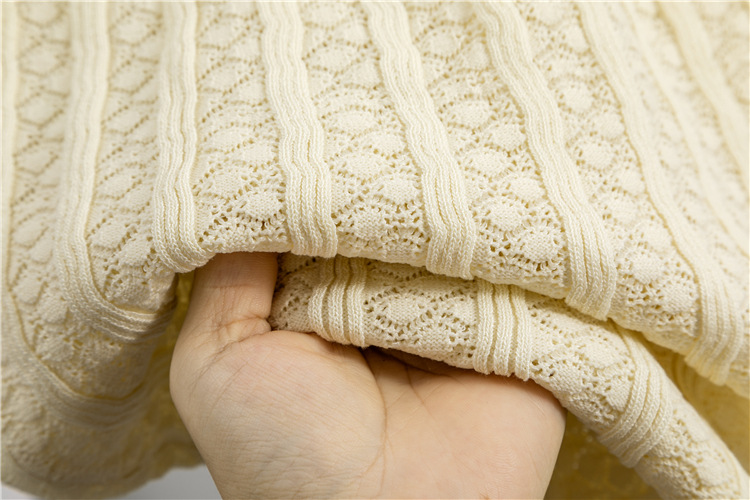 Autumn and winter slim knitted Korean style dress