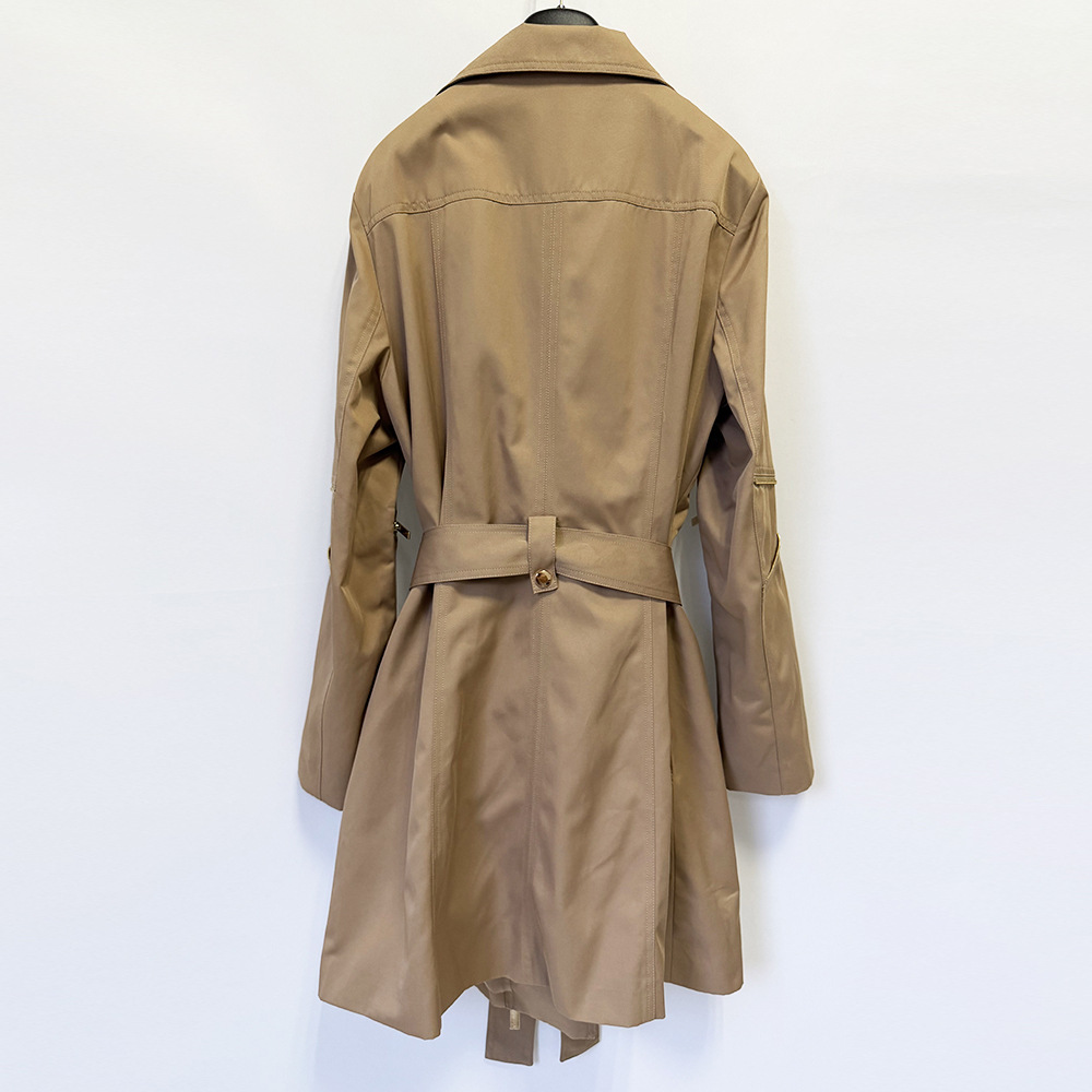 Long European style coat fashion windbreaker