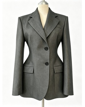 Long sleeve slim coat temperament business suit